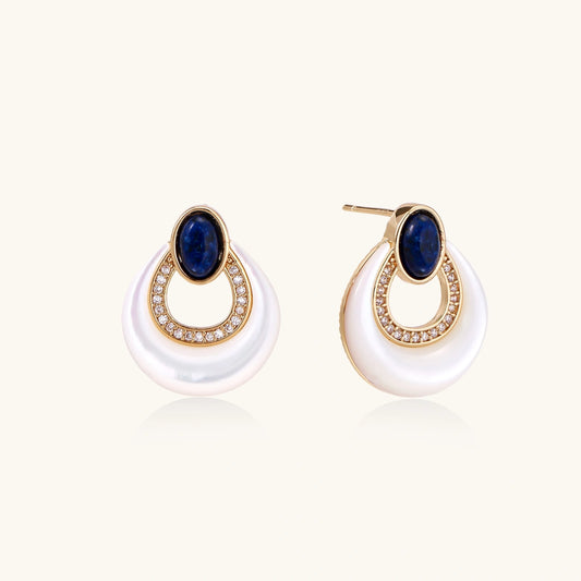 Celestial Teardrop Earrings