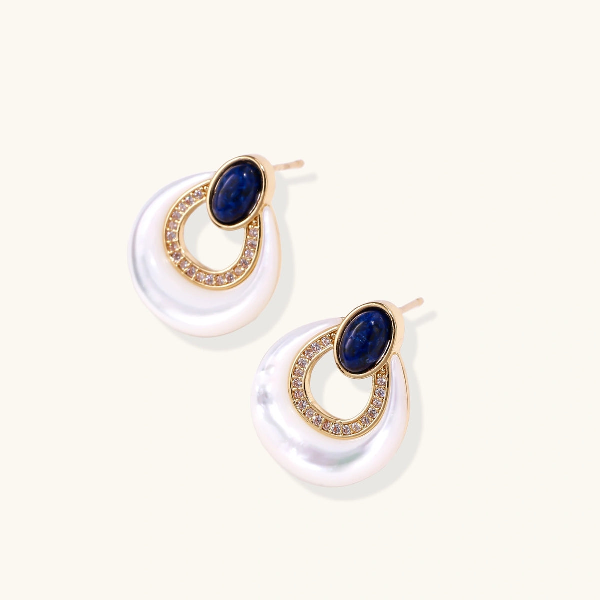 Celestial Teardrop Earrings