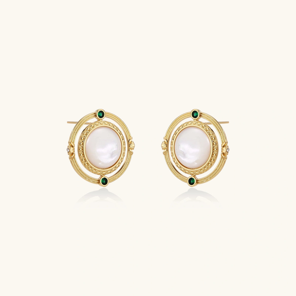 Compass Rose Studs