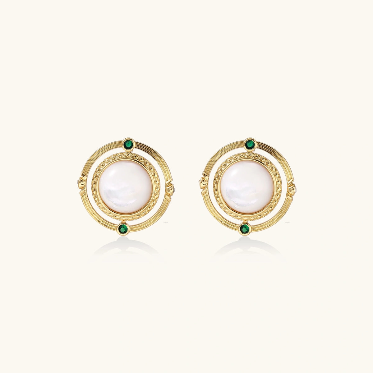 Compass Rose Studs