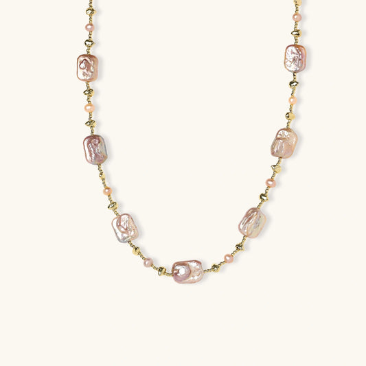 Iridescent Pearl Chain