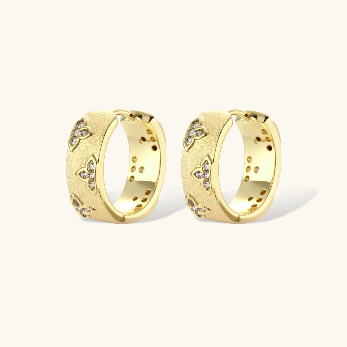 Bloom Hoop Earrings